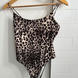 Leapord Print Bodysuit